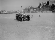 Invicta 4-seater high-chassis tourer of Violette Corderey, Boulogne Motor Week, France, 1928. Artist: Bill Brunell