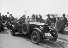 Invicta of DM Healey at the B&HMC Brighton Motor Rally, 1930. Artist: Bill Brunell