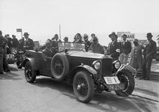 Invicta of DM Healey at the B&HMC Brighton Motor Rally, 1930. Artist: Bill Brunell