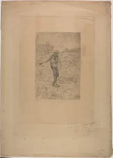Invitation to a concert, n.d. Creator: Félicien Rops