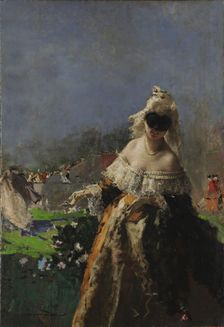 Invito alla danza (Invitation to the Dance), 1867-1869. Creator: Bianchi, Mosè (1840-1904)