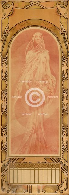 Invocation, 1897. Artist: Mucha, Alfons Marie (1860-1939)