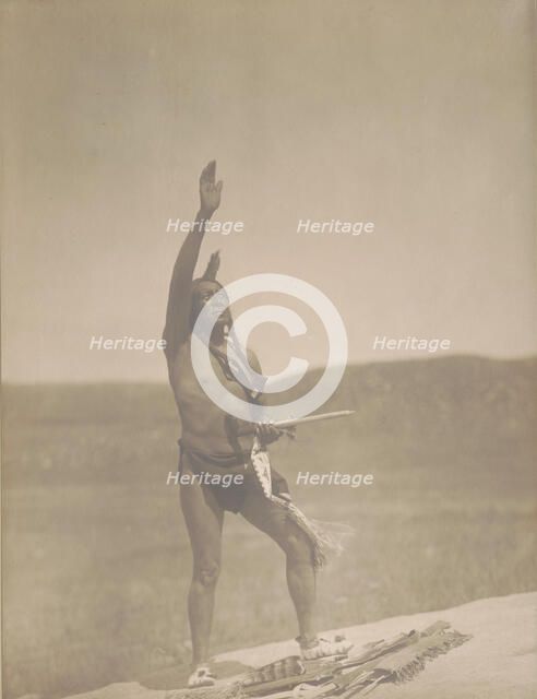 Invocation-Sioux, c1907. Creator: Edward Sheriff Curtis.
