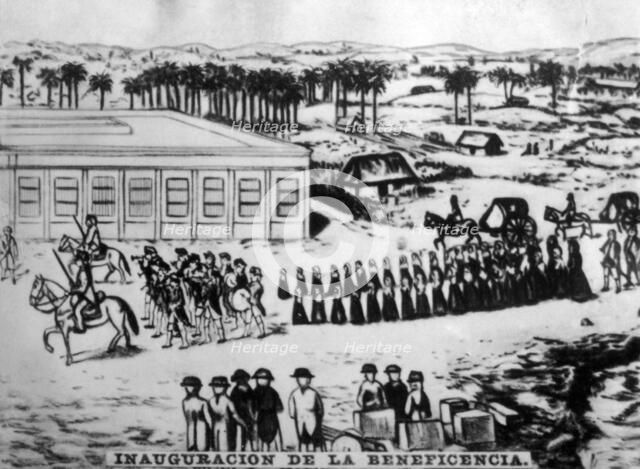 Inaguration of Benifence, (18th century), 1920s. Artist: Unknown