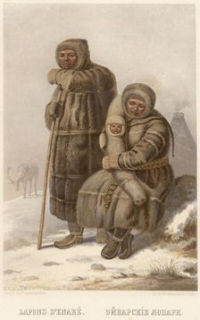 Inari Lapps, 1862. Creator: Karl Fiale