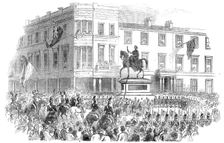 Inauguration of Marochetti's Statue of Her Majesty, at Glasgow, 1854. Creator: Unknown