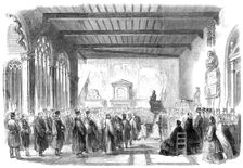 Inauguration of Cavour's Monument in the Campo Santo at Pisa, 1861. Creator: Unknown