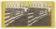 Inauguration of Rutherford B. Hayes, 5 March 1877. Creator: J F Jarvis