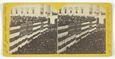 Inauguration of Rutherford B. Hayes, 5 March 1877. Creator: J F Jarvis