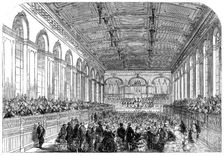 Inauguration of the Townhall, Newcastle-on-Tyne, 1858. Creator: Unknown