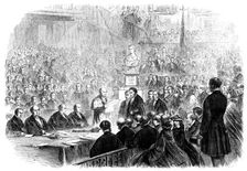 Inauguration of the bust of His Royal Highness the Prince of Wales..., Edinburgh, 1862. Creator: Unknown