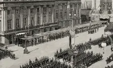 Inauguration of the reign of Wilhelmina of the Netherlands, Amsterdam, Holland, September 6, 1898. Creator: Unknown