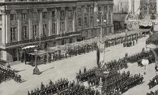 Inauguration of the reign of Wilhelmina of the Netherlands, Amsterdam, Holland, September 6, 1898. Creator: Unknown