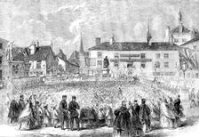 Inauguration of the statue to Samuel Crompton..., 1862. Creator: Unknown