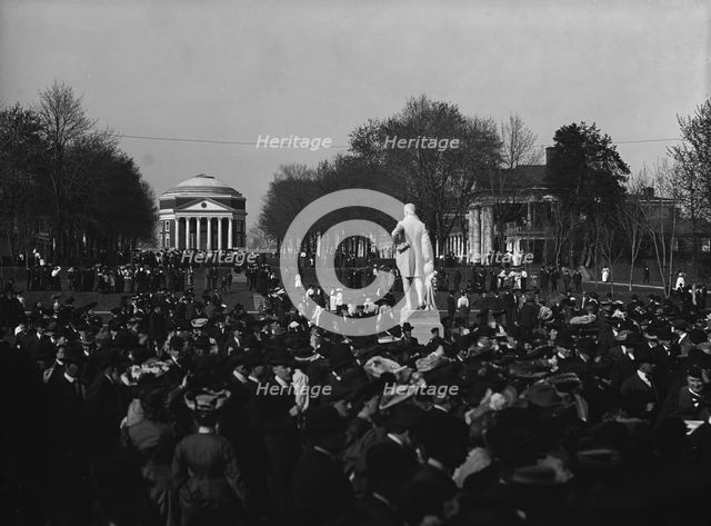 Inauguration Day, U[niversity] of Va., c1905. Creator: Unknown.
