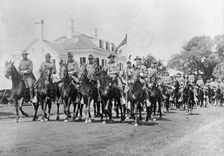 Inaugural Parades - Essex Troop of New Jersey, 1913. Creator: Harris & Ewing