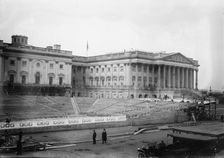 Inaugural stand - 1913, 1913. Creator: Bain News Service