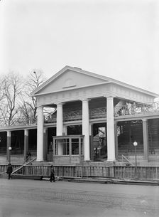 Inaugural Stands - Court of Honor Before White House, 1913. Creator: Harris & Ewing