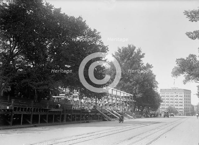 Inaugural Stands - Court of Honor Before White House, 1913. Creator: Harris & Ewing.