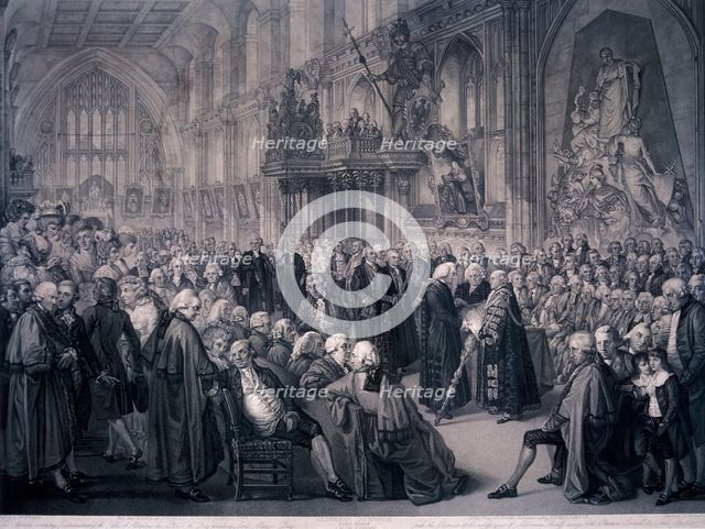 Inaugaration of Lord Mayor Nathaniel Newnham, London, 1801. Artist: Benjamin Smith
