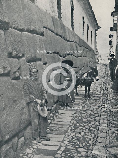 'Inca Masonry, Cuzco', 1916. Artist: Underwood & Underwood.