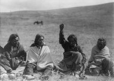 Incense-Atsina, c1908. Creator: Edward Sheriff Curtis