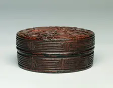 Incense Box (Kogo) with Camellia Design, 1500s. Creator: Unknown