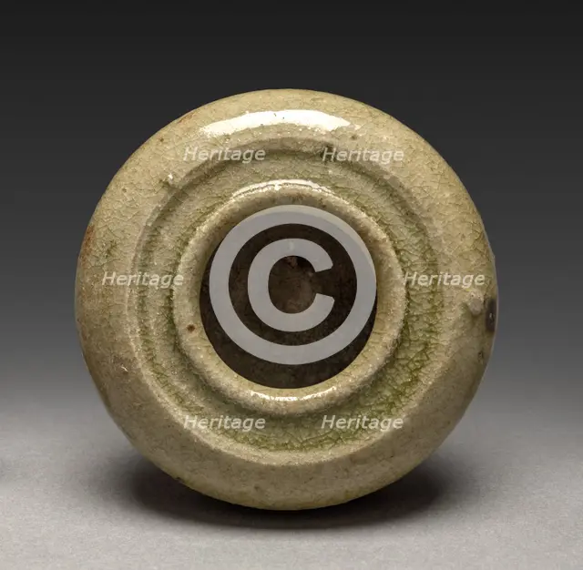 Incense Box: Seto Ware, 1200s-1300s. Creator: Unknown.
