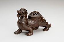 Incense burner in the form of an animal, date unknown. Creator: Unknown