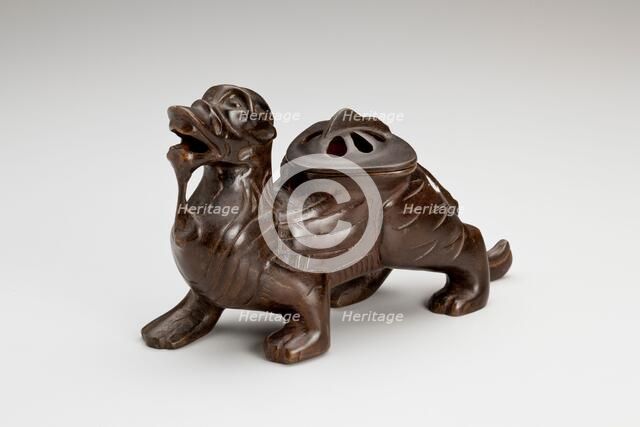 Incense burner in the form of an animal, date unknown. Creator: Unknown.