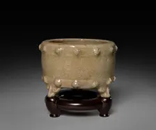 Incense Burner: Southern Celadon Ware, 1271-1368. Creator: Unknown
