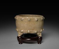 Incense Burner: Southern Celadon Ware, 1271-1368. Creator: Unknown