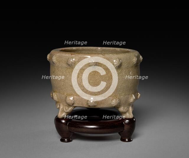 Incense Burner: Southern Celadon Ware, 1271-1368. Creator: Unknown.