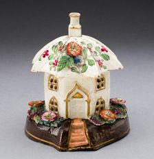 Incense Burner, Staffordshire, c. 1830. Creator: Staffordshire Potteries