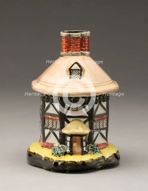 Incense Burner, Staffordshire, c. 1830. Creator: Staffordshire Potteries.
