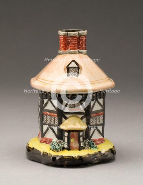 Incense Burner, Staffordshire, c. 1830. Creator: Staffordshire Potteries.