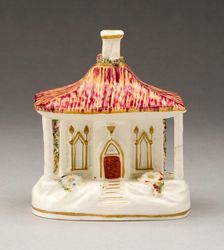 Incense Burner, Staffordshire, c. 1830. Creator: Staffordshire Potteries