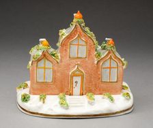 Incense Burner, Staffordshire, c. 1830. Creator: Staffordshire Potteries