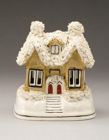 Incense Burner, Staffordshire, c. 1830. Creator: Staffordshire Potteries