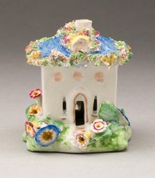 Incense Burner, Staffordshire, c. 1830. Creator: Staffordshire Potteries
