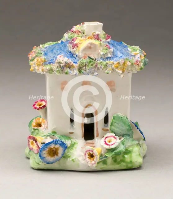 Incense Burner, Staffordshire, c. 1830. Creator: Staffordshire Potteries.