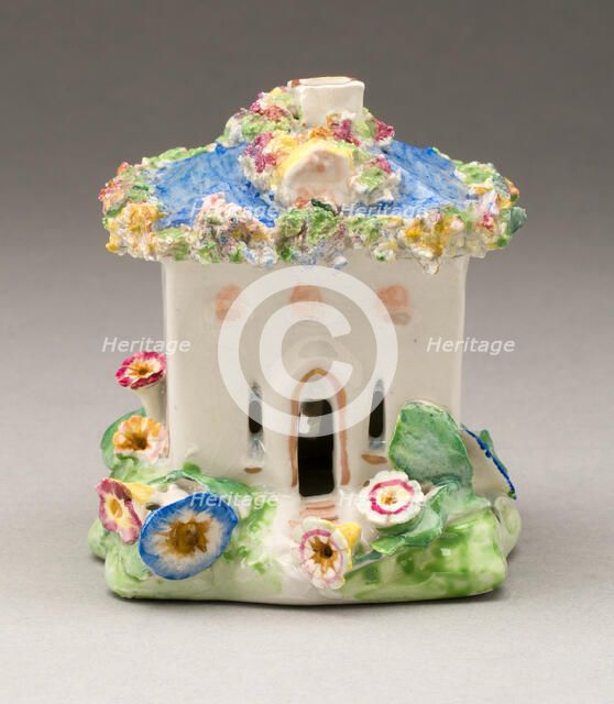 Incense Burner, Staffordshire, c. 1830. Creator: Staffordshire Potteries.