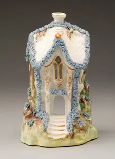 Incense Burner, Staffordshire, c. 1830. Creator: Staffordshire Potteries