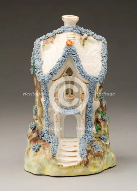 Incense Burner, Staffordshire, c. 1830. Creator: Staffordshire Potteries.