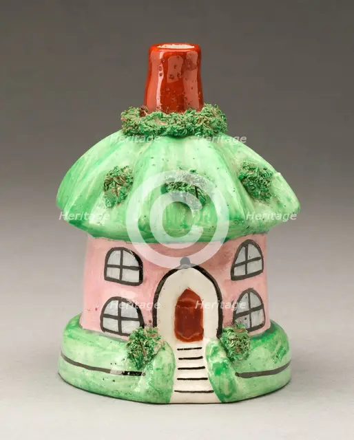 Incense Burner, Staffordshire, c. 1830. Creator: Staffordshire Potteries.