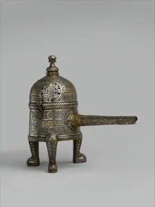Incense Burner, Syria, late 13th-early 14th century. Creator: Unknown