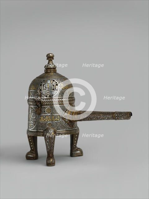 Incense Burner, Syria, late 13th-early 14th century. Creator: Unknown.