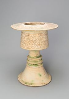 Incense Burner with Chrysanthemum and Knobbed Scrolls, Northern Song dynasty, 11th century. Creator: Unknown