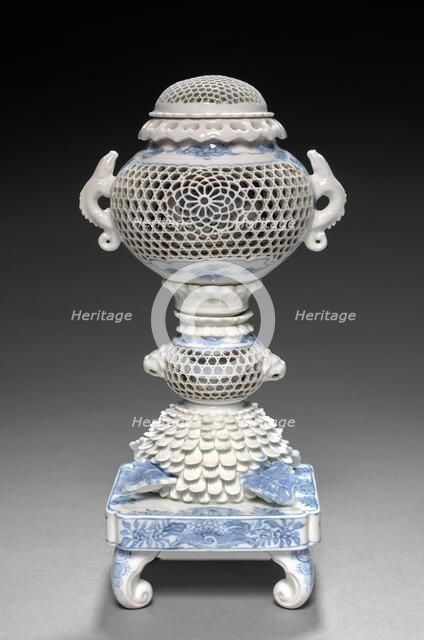 Incense Chalice and Cover, 18th century. Creator: Unknown.