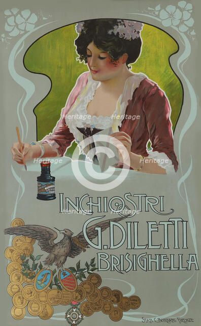 Inchiostri G.Diletti Brisighella, c. 1900-1910. Creator: Anonymous.